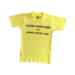 Barn t-shirt med texten Jag...